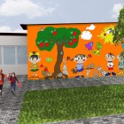 Fasada Przedszkole Tychy