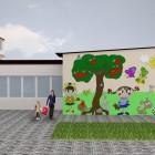 Fasada Przedszkole Tychy